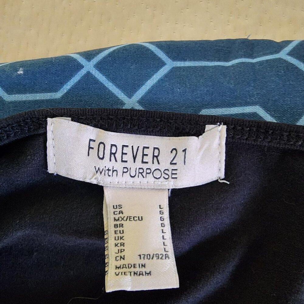 Forever 21 Tank Top | Large | Black - Picture 3 of 4
